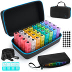Yewltvep Monthly Pill Organizer 4 Times a Day, Pill Box Organizer with 32 Daily Compartments, 30 Day Pill Organizer 4 Times a Da