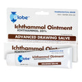 Globe Ichthammol Ointment 20% (Drawing Salve) 1 OZ - Soothing Skin Relief, Treatment of Eczema, Acne, Boils, Splinters, Bee Stin