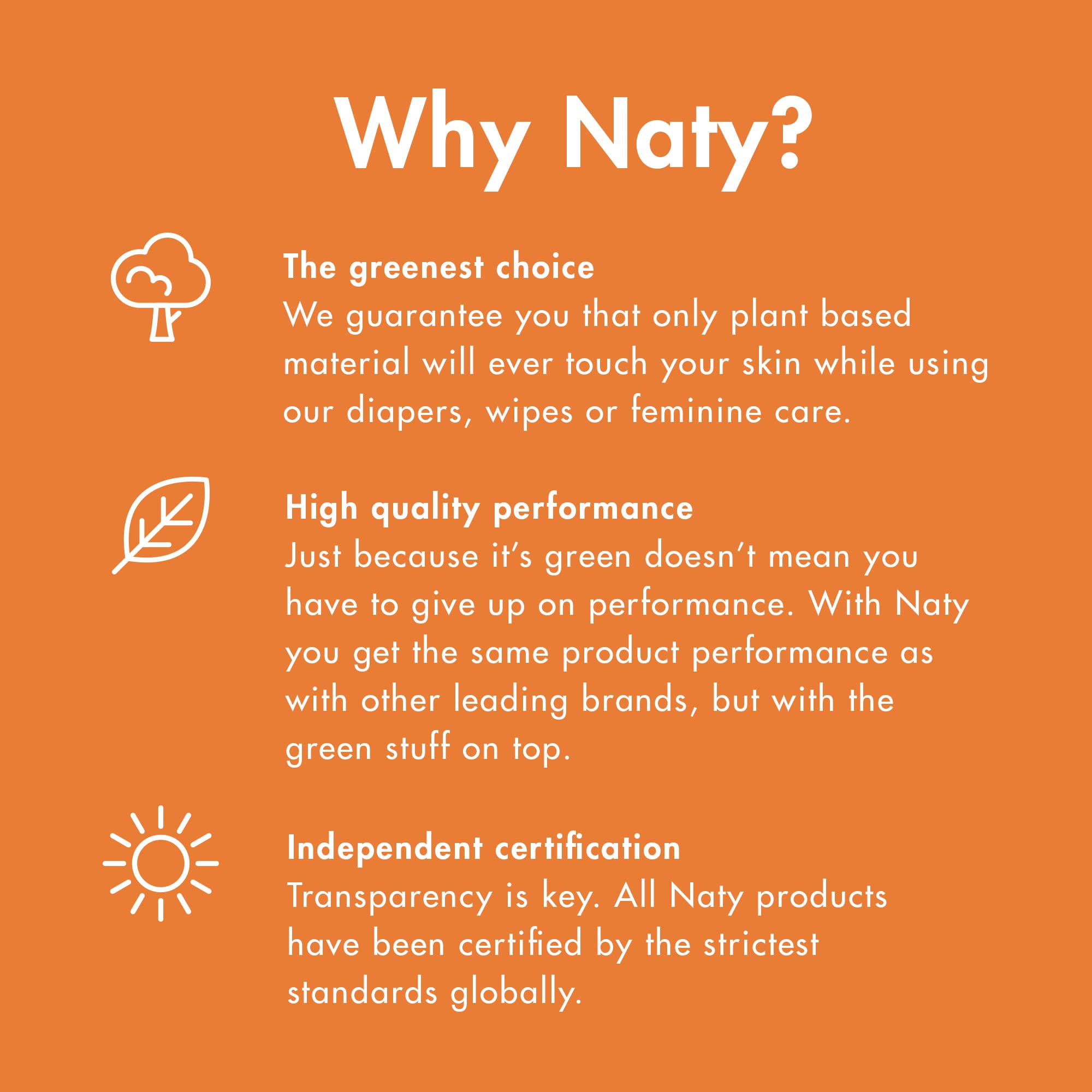 Eco by Naty Panty Liners for Women - Liners for Daily use, Eco-Friendly Womens Thin Discreet Panty Liners with Organic Cotton to