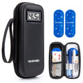 YOUSHARES Insulin Cooler Travel Case with Temperature Display - Diabetic Travel Case Refrigerated Medicine Cooler Travel Case wi