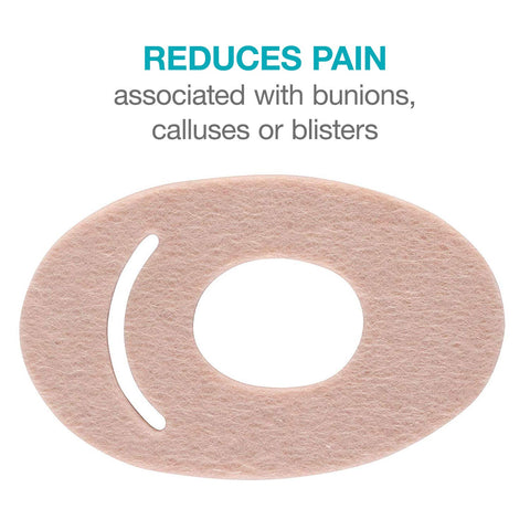 Steins 3/16 Removable Bunion Pads, Reusable Bunion Pads, Provides Bunion Relief, Corn Pads for Toes, Callus Pads, Felt Bunion Pa