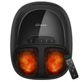 Snailax Shiatsu Foot Massager Plantar Fasciitis Neuropathy,Large Size Up 15 Feet Massage Machine with Heat,Kneading,Rolling,Scra
