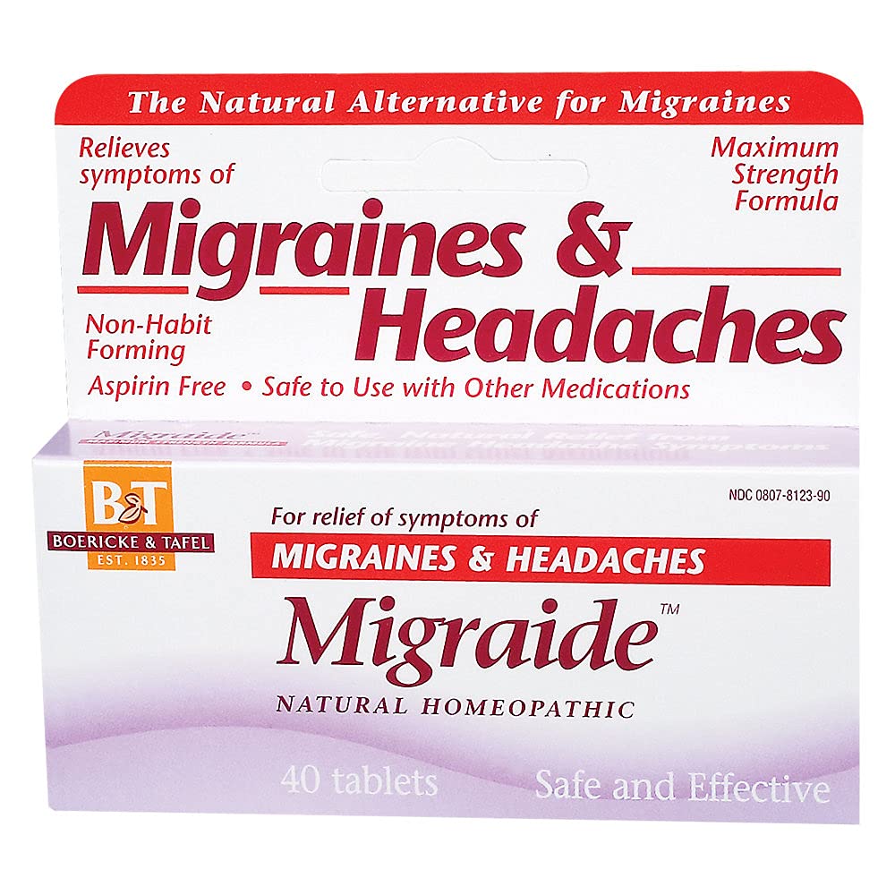 BOERICKE & TAFEL MIGRAIDE, 40 TAB
