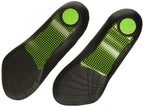 Sof Sole mens Plantar Fascia Support 3/4 Length Insole, Black, 7 13 US