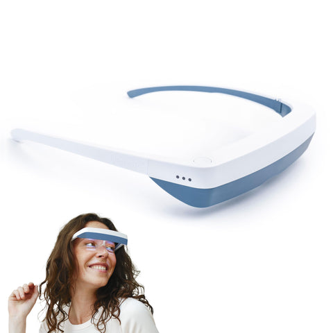 Luminette 3 Light Therapy Glasses - Wearable Light Therapy Lamp - Natural Relief for Sleep Problems, Seasonal Mood Disorders & J
