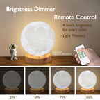 Light Therapy Lamp 10000 Lux, Happy Sunlight Lamps UV-Free with 3 Color Temperatures, Adjustable Brightness,Timer & Memory Funct