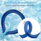 Neck CoolingTube with Insulated Bag, Reusable Ice Coolers Wearable Body CoolingProducts, Neck Coolers for HotWeather