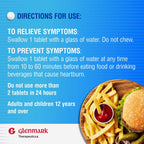 Glenmark Therapeutics Original Strength Famotidine Tablets, 10 mg, Acid Reducer for Heartburn Relief, 90 Count