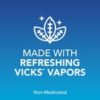 Vicks VapoInhaler, On-the-Go Portable Nasal Inhaler, Non-Medicated, With Refreshing Vicks Vapors, Menthol Scent , 2 Scented Stic