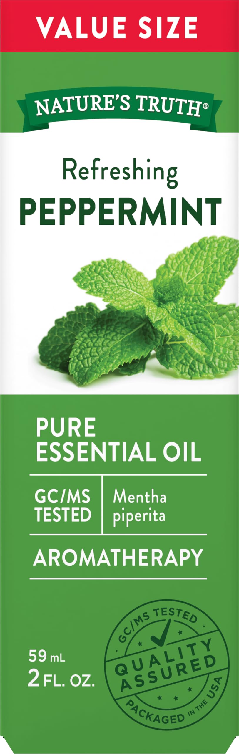 Natures Truth Essential Oil, Peppermint, 2 Fl Oz