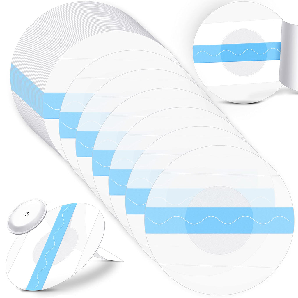 Nuanchu 48 Pack Sensor Covers Compatible with Freestyle Libre 1/2/3,Waterproof CGM Sensor Patches, Glucose Monitor Protector Lon