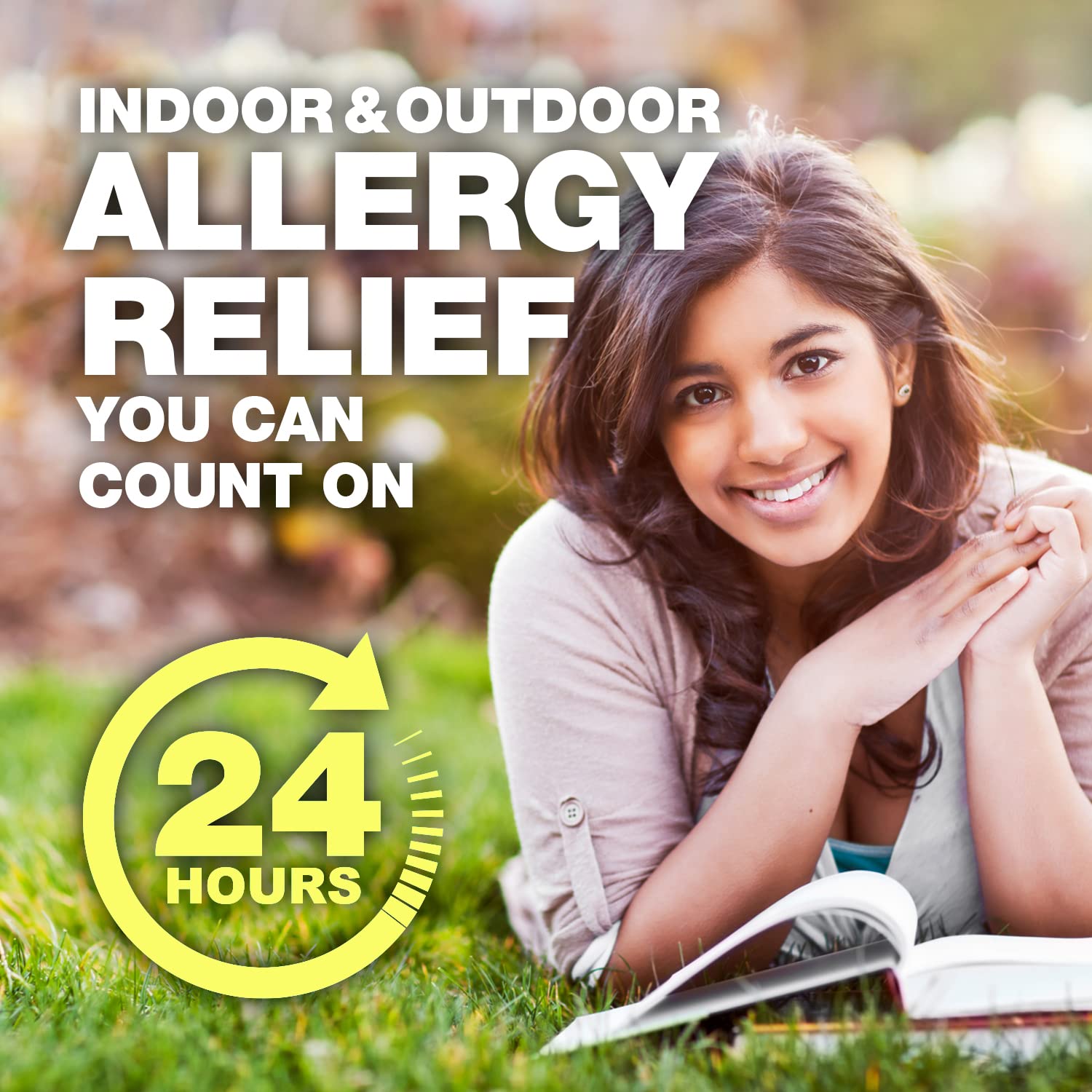 GenCare - Cetirizine HCL 10 mg (300 Caplets) - 24 Hour Allergy Relief Pills - Non Drowsy Generic OTC Allergy Medication - Antihi