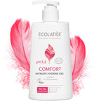 Feminine Wash Comfort with Cotton Extract - 98.5% Natural, Vegan, pH 5.2 Balanced Feminine Wash for Women, Gentle and Soothing D