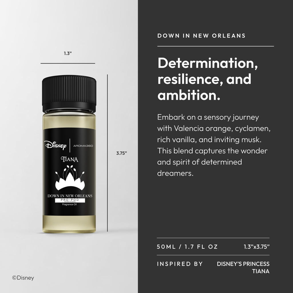 Aroma360 | Disney Down in New Orleans Pro-Pod Fragrance Oil Blend | The Princess and The Frog | Princess Tiana | Aromatherapy Sc
