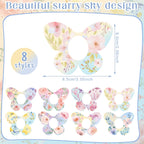 Geiserailie 32 Pack Adhesive Patches, Compatible with Dexcom G7, CGM Patches, Butterfly Tape Stickers, Sensor Covers, Waterproof