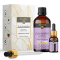 Avatra Lavender Essential Oil 100ML (3.38 OZ) with Glass Dropper and Travel Bottle, Pure and Natural Therapeutic Grade Lavender 