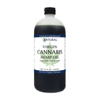 Zatural Organically Grown Hemp Oil 100% Pure Cold Pressed High Vegan Omegas 3 & 6 No Fillers or Additives Therapeutic Grade (32