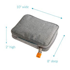 Smooth Trip Medicine Storage Bag and Medication Bottle Organizer - Slash-Resistant Medical Travel Bag with Food Grade Reusable P