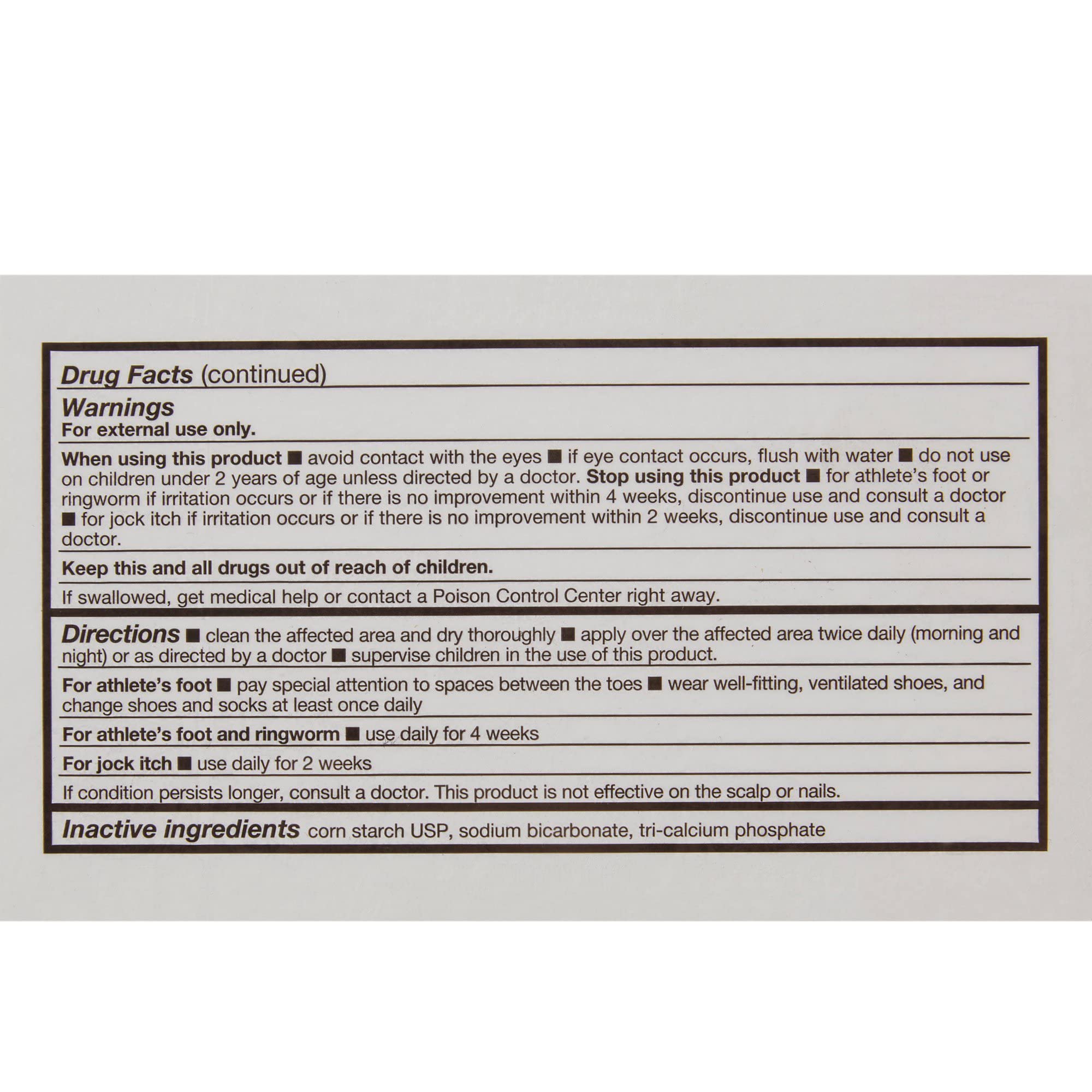 Coloplast Sween Micro-Guard Antifungal Powder (3 oz.)