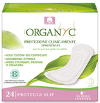Organyc 100% Certified Organic Cotton Everyday Panty Liner, Folded, Light Flow, 24 Count, 1-Pack