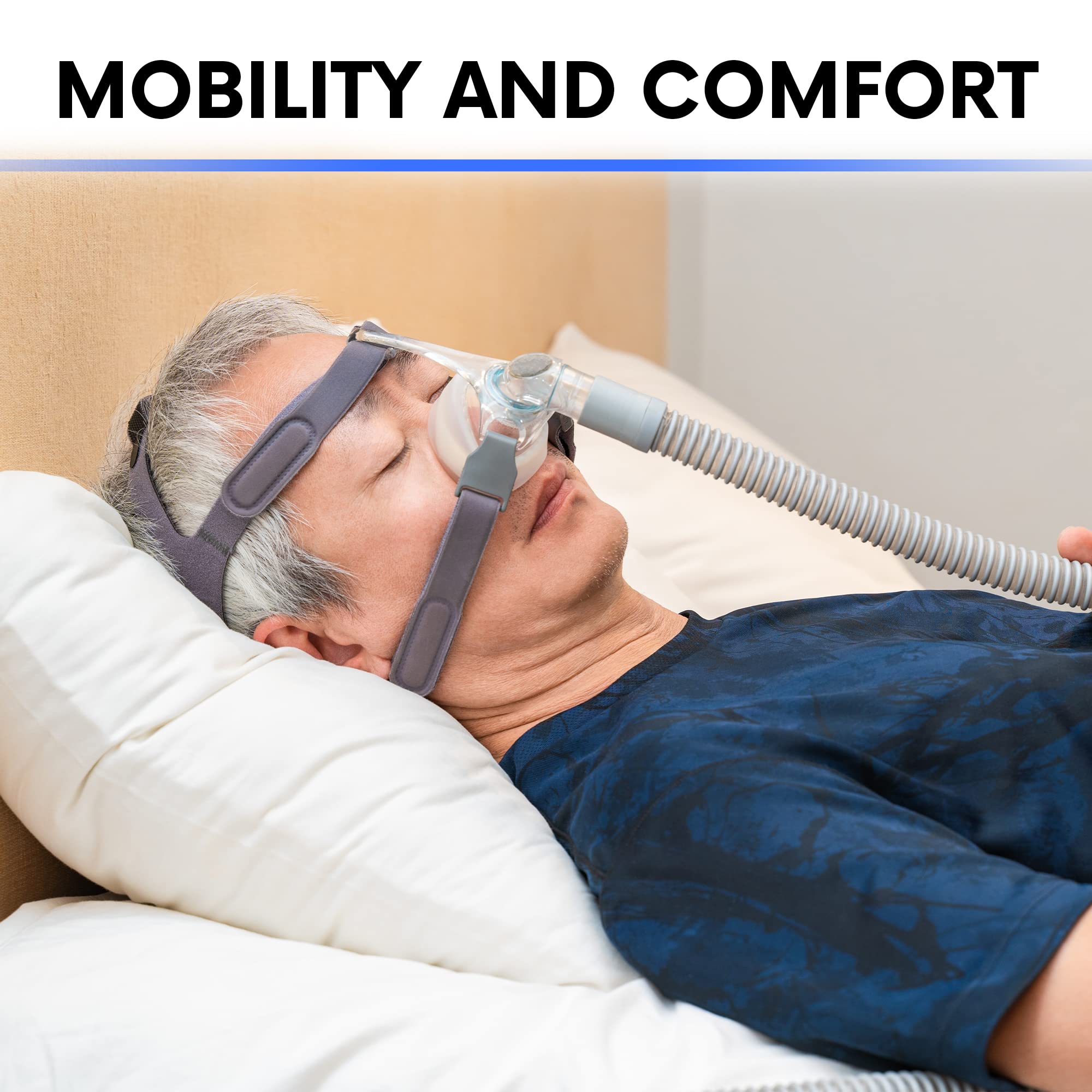 BISTRAS Made in USA- 8 Foot Universal CPAP Tubing - Compatible with All Major CPAP, BiPAP and Most Machines (2 Pack)