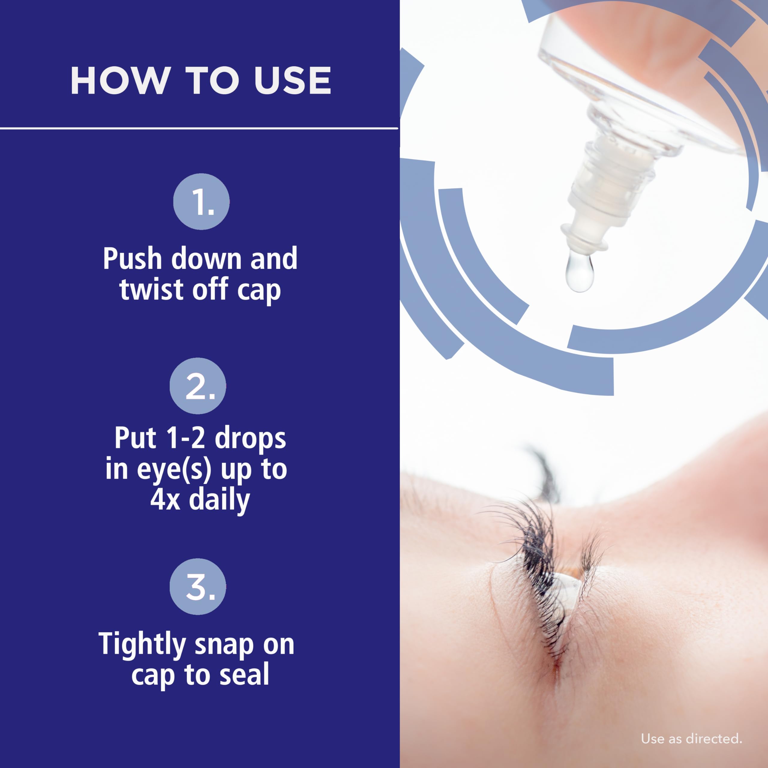 Rohto All-in-One Multi-Symptom Cooling Eye Drops, All-in-One Astringent, Lubricant & Redness Reliever Eye Drops for Irritated, D