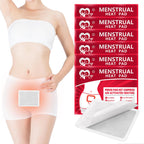 ifory Menstrual Patches, Heat Patches for Menstrual Cramps, Portable Period Cramps Heat Therapy Patches - 6 Pack Hot Compress Wa