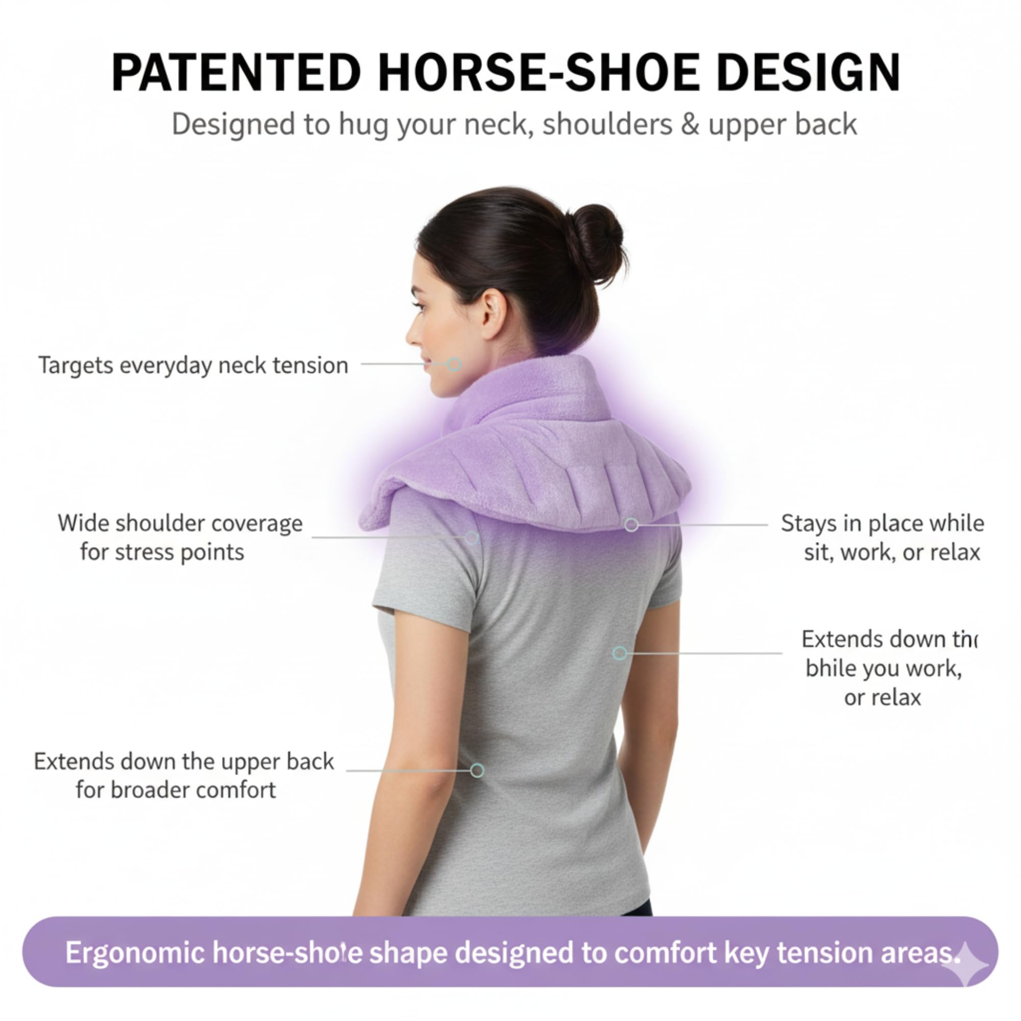 Soothing Herbal Neck & Shoulder Wrap – Hot/Cold Aromatherapy