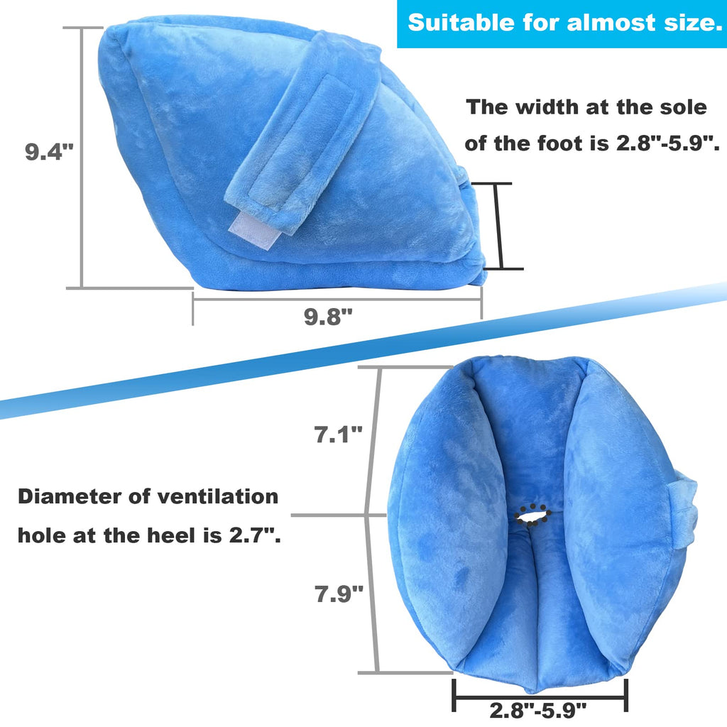 Heel Protector Cushion Foot Support Pillow for Pressure Sores & Ulcers, 1 Piece Foot Elevation Pillow Ankle Protector Pressure R
