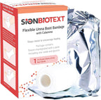 Sion Biotext Unna Boot with Zinc and Calamine - 3    x 10 Yards Flexible Compression Bandage - Moist Healing Environment - Ideal