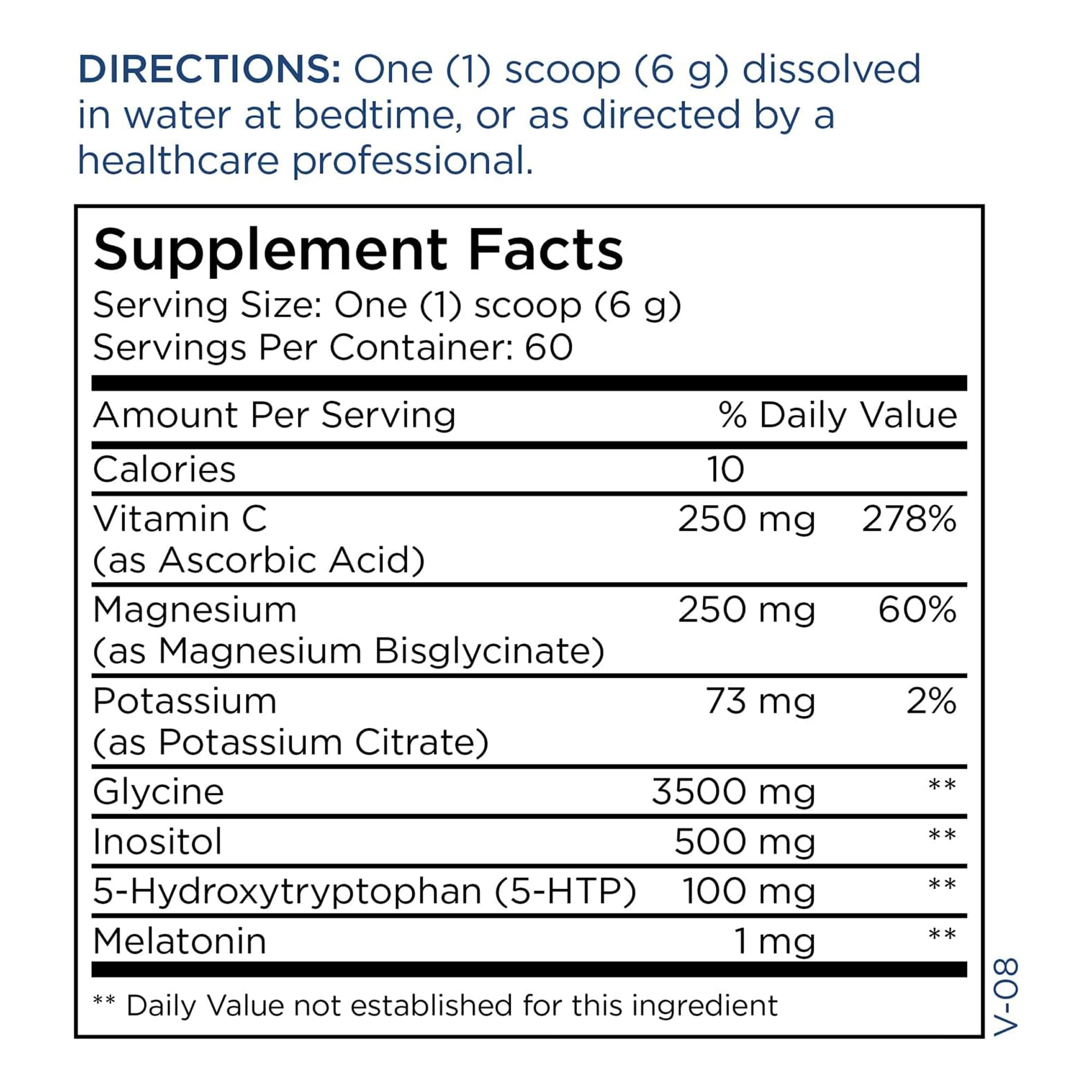 Metabolic Maintenance R.E.M. Maintenance Powder - Natural Relaxation Support Supplement with Magnesium, Melatonin, 5-HTP + Potas
