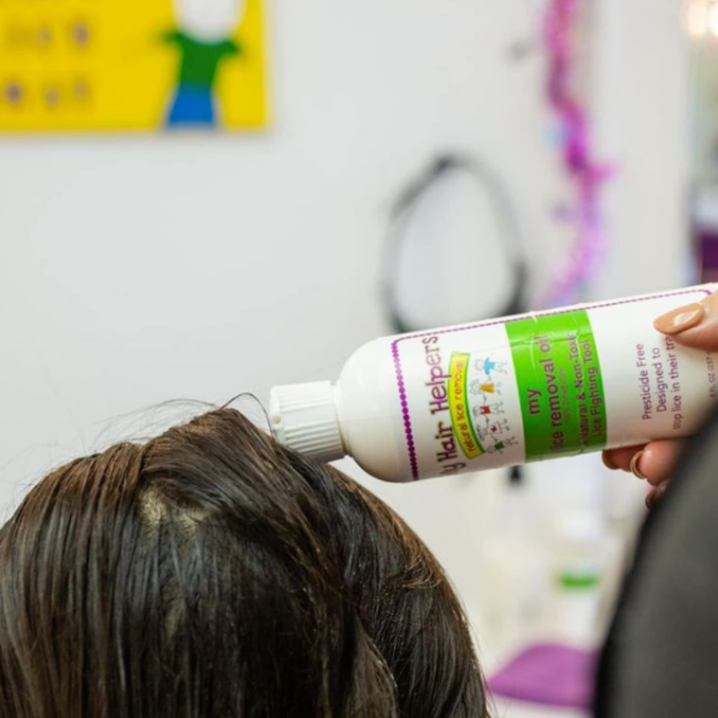 My Hair Helpers Dimethicone Oil for Lice, Works The First Time, 8 fl Ounces, for 1-2 Children