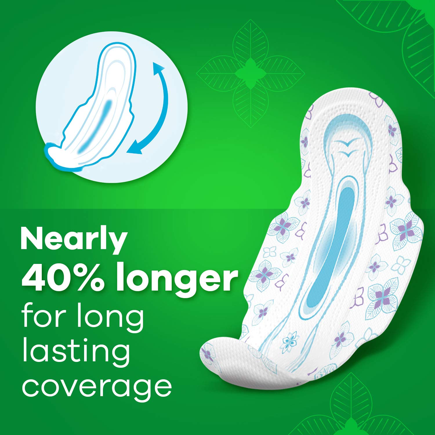 Whisper Ultra Clean Sanitary Pads for Women, XL 8 Napkins