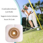 Convatec 125265 Sur-fit Natura Stomahesive Flexible Skin Barrier 5 X 5 2 1/4 Flange (57mm) (10 ct)