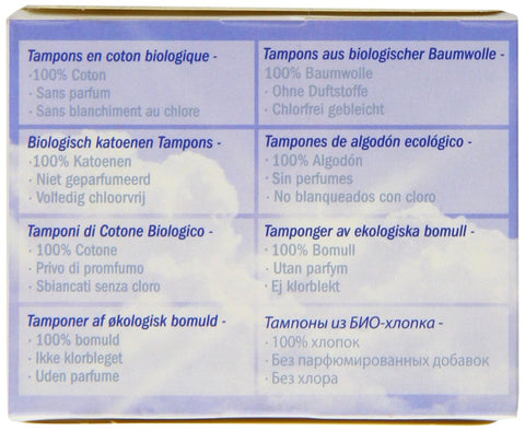 Natracare Tampons, Regard, 3 Packs of 10