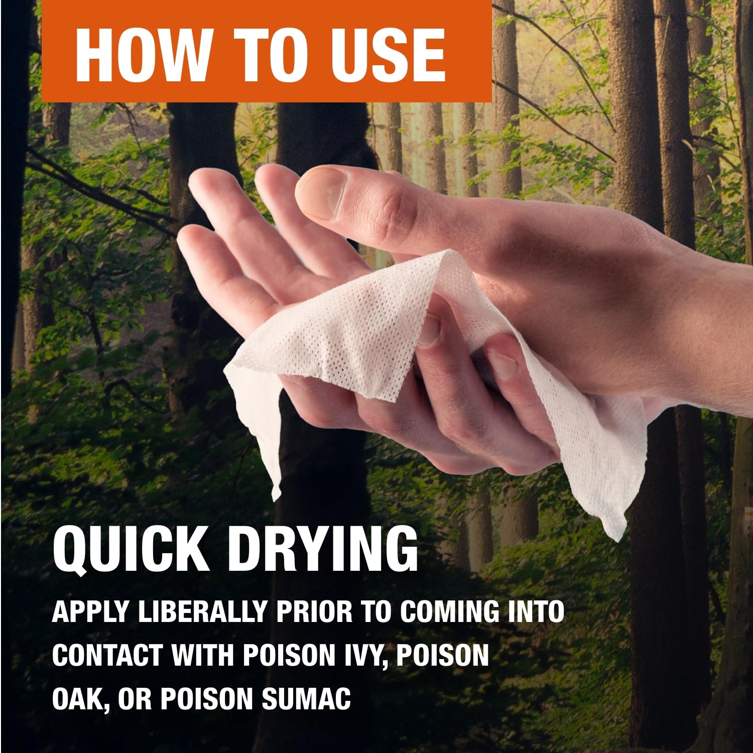 CoreTex Ivy X Pre-Contact Poison Ivy Wipes - Bulk Pack of 100 Single-Use Barrier Wipes to Help Prevent Itchy Rashes - Also Works