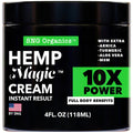 Hemp Cream Maximum Strength (4oz) Hemp Oil & Arnica, Soothes Discomfort on Joint Muscle Shoulder Hip Neck Knee & Back Support. A