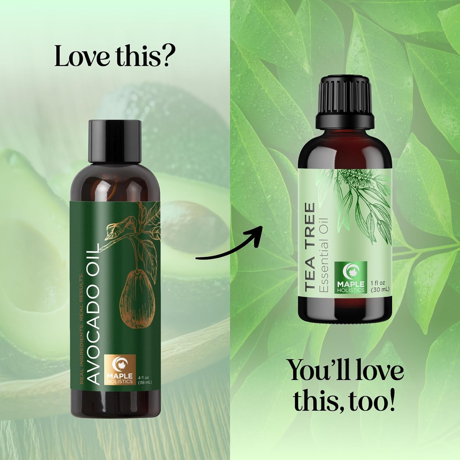 Avocado Oil For Hair and Skin - 100% Pure Avocado Oil for Skin and Nail Care plus Dry Hair Treatment and Facial Oil Moisturizer