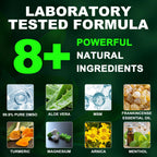 ZOXY DMSO Cream, 99.9% Pure, with Magnesium, MSM, Frankincense, Aloe Vera, Turmeric, Herbal, and Arnica, Quickly Absorbed, Low O
