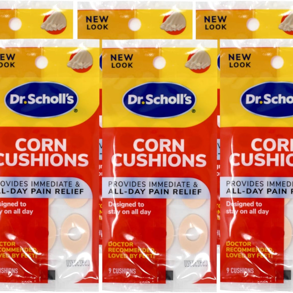 Dr. Scholls Corn Cushions Regular 9 Count (Pack of 6)
