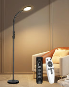 Aoife Light Therapy Floor Lamp, 11000 Lux Full Spectrum Sun Light Therapy Lamp, No UV Sunlight Lamp with 10 Color Temperatures a