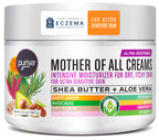 Puriya National Eczema Association Accepted Cream 2 oz, Dry Itchy Skin Relief, Colloidal Oatmeal Lotion, For Kids, Adults, Face,
