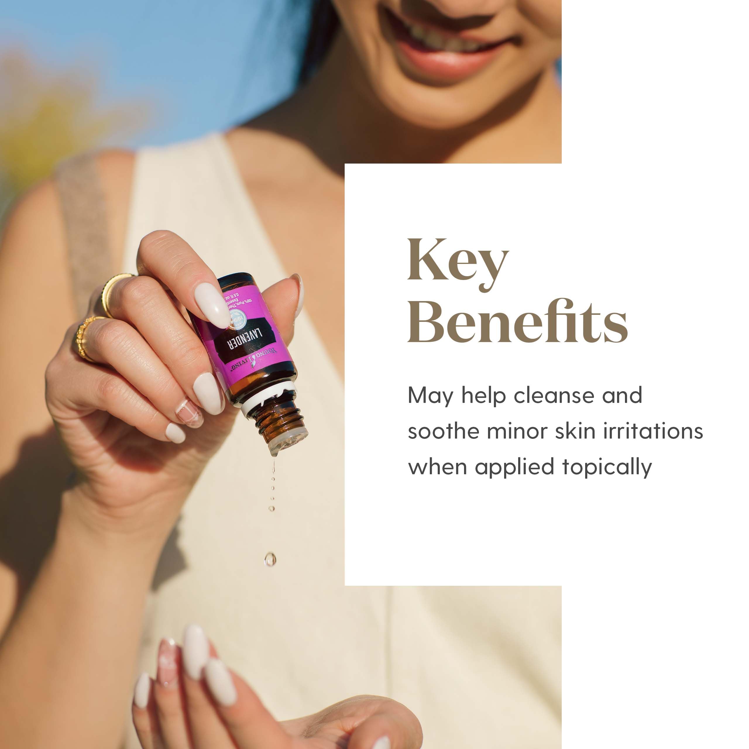 Lavender Essential Oil by Young Living, 15 Milliliters, Topical and Aromatic