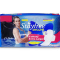 Stayfree Secure Cottony Sanitary Pads For Women With Wings  Extra Large, Pack Of 18
