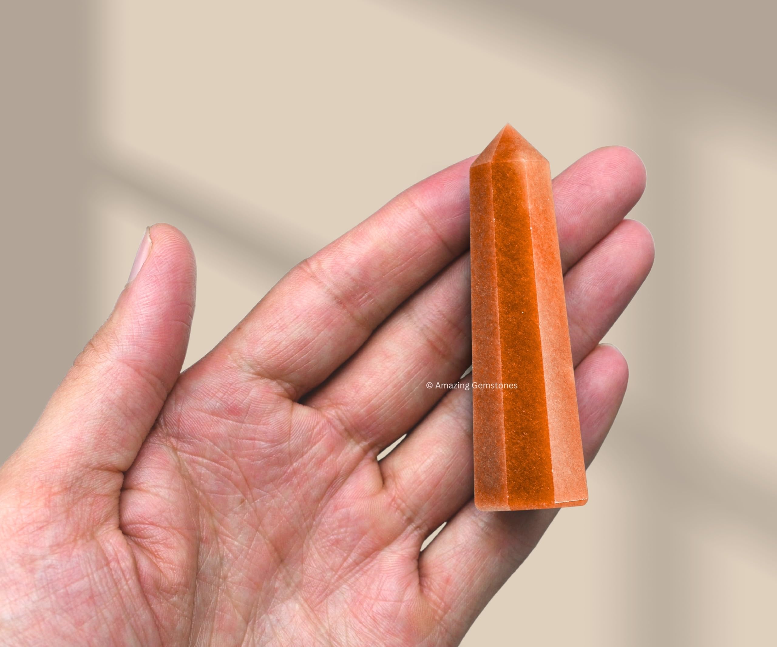 Chocolate Jasper Crystal Towers ~ Natural Healing Crystal Point Obelisk for Reiki Healing and Crystal Grid (2'' to 3'' INCH)