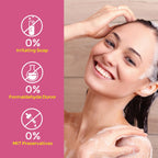 FuYanJie Peach Leaf Feminine Wash For intimate area Hygiene and Itchy, pH Balanced Body Wash with Lactic Acid For Sensitive Skin