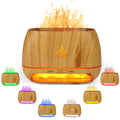 3-in-1 Ultrasonic Essential Oil Diffuser & Himalayan Salt Lamp Diffuser & 7 Colors Changing Oil Diffuser,100% Pure Himalayan Pin