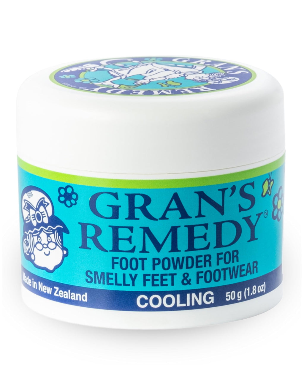 Grans Remedy Natural Shoe Deodorizer and Foot Odor Eliminator Powder for Men, Women, and Kids, Absorb Sweat and Moisture, Neutr