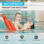 LYSIAN Ultra Soft Moldable Ear Plugs for Sleeping and Swimming Adults and Kids - Reusable Noise Cancelling Earplugs for Sound Bl