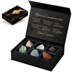 Taurus Crystals Gift Set, Zodiac Signs Healing Crystals Birthstones with Horoscope Box Set Taurus Astrology Crystals Healing Sto